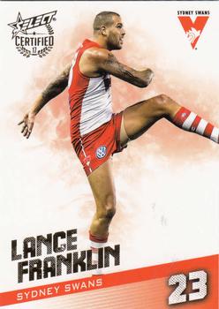 2017 Select Certified #188 Lance Franklin Front
